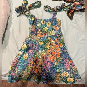 Adorable floral mini dress